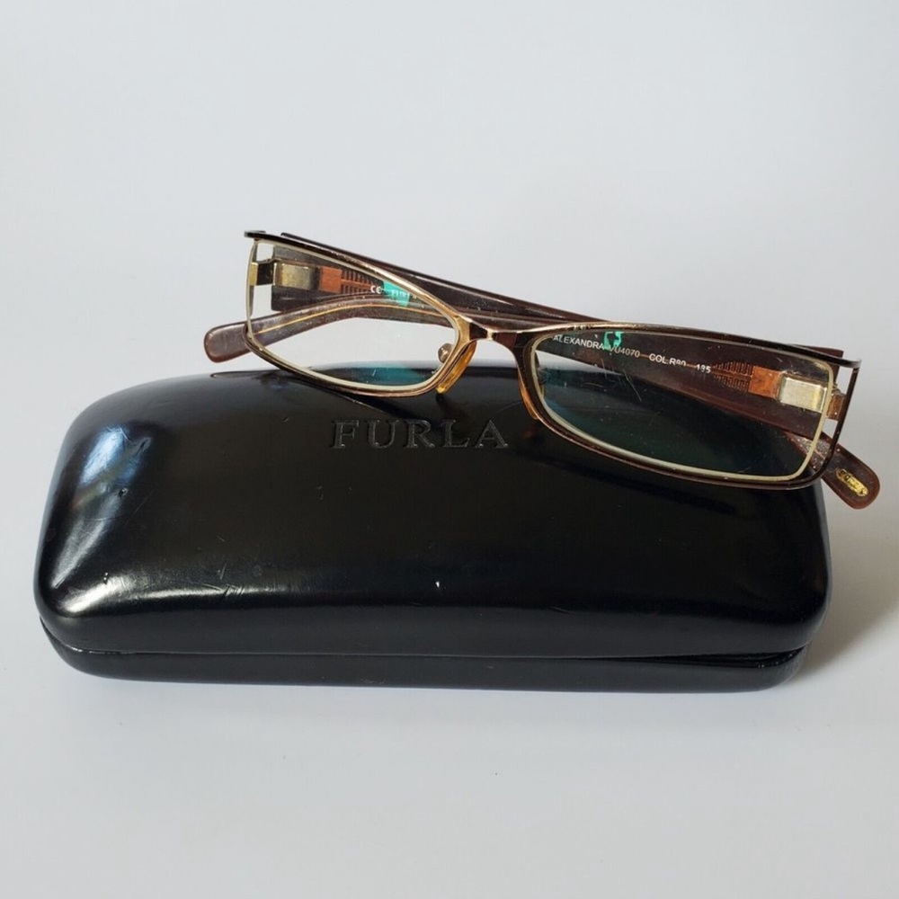 Furla Alexandra Vintage Prescription Eye Glass Frames VU4070
